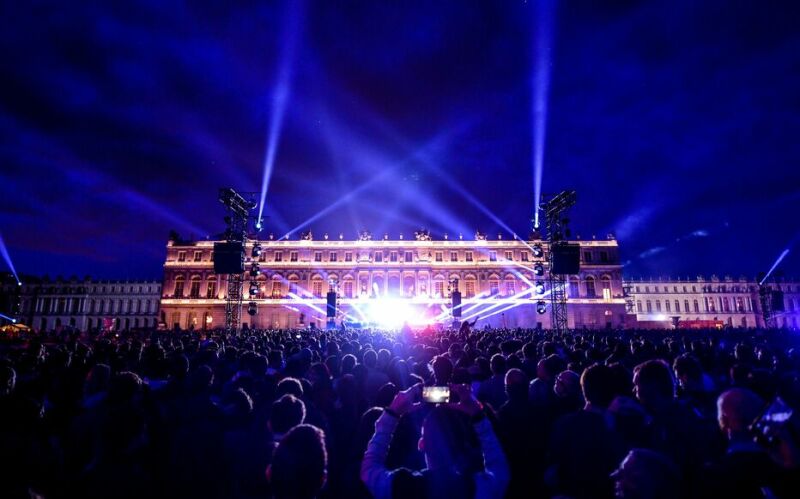 Une soirée électro grandiose... au Château de Versailles !