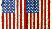 Jasper Johns (né 1930), Flags I, 1973