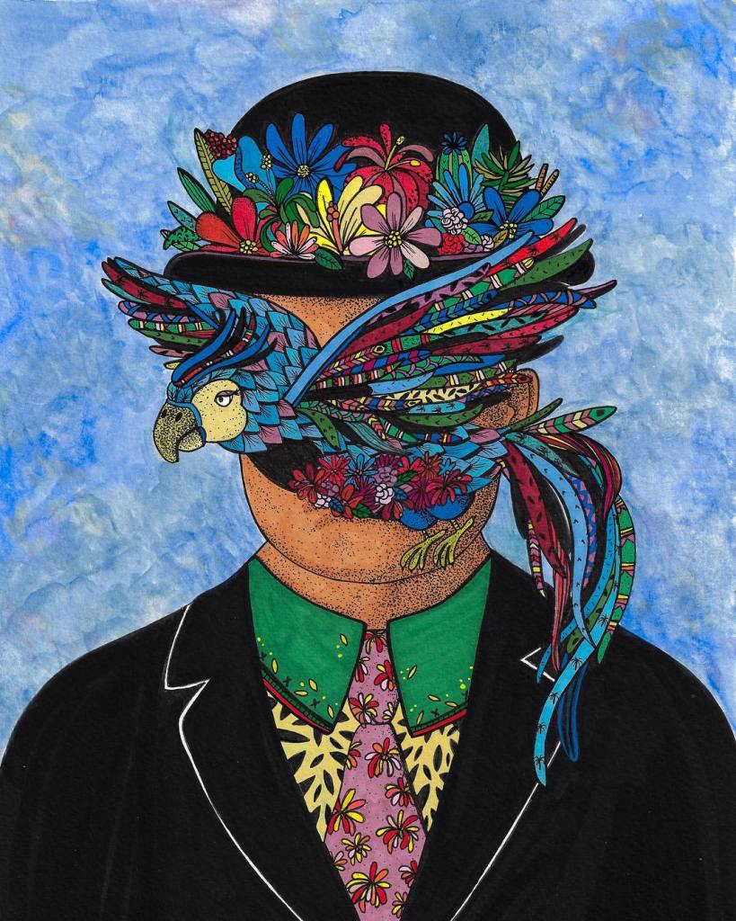 Leona Rose - Magritte bird