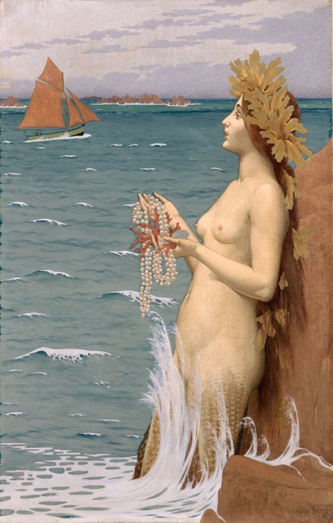 Alexandre SÉON, La Sirène, 1896 © Yves Bresson - Musée d’art moderne et contemporain de Saint-Etienne Métropole