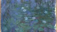 Claude Monet, Nymphéas bleus, 1916-1919 (c) Musée d'Orsay