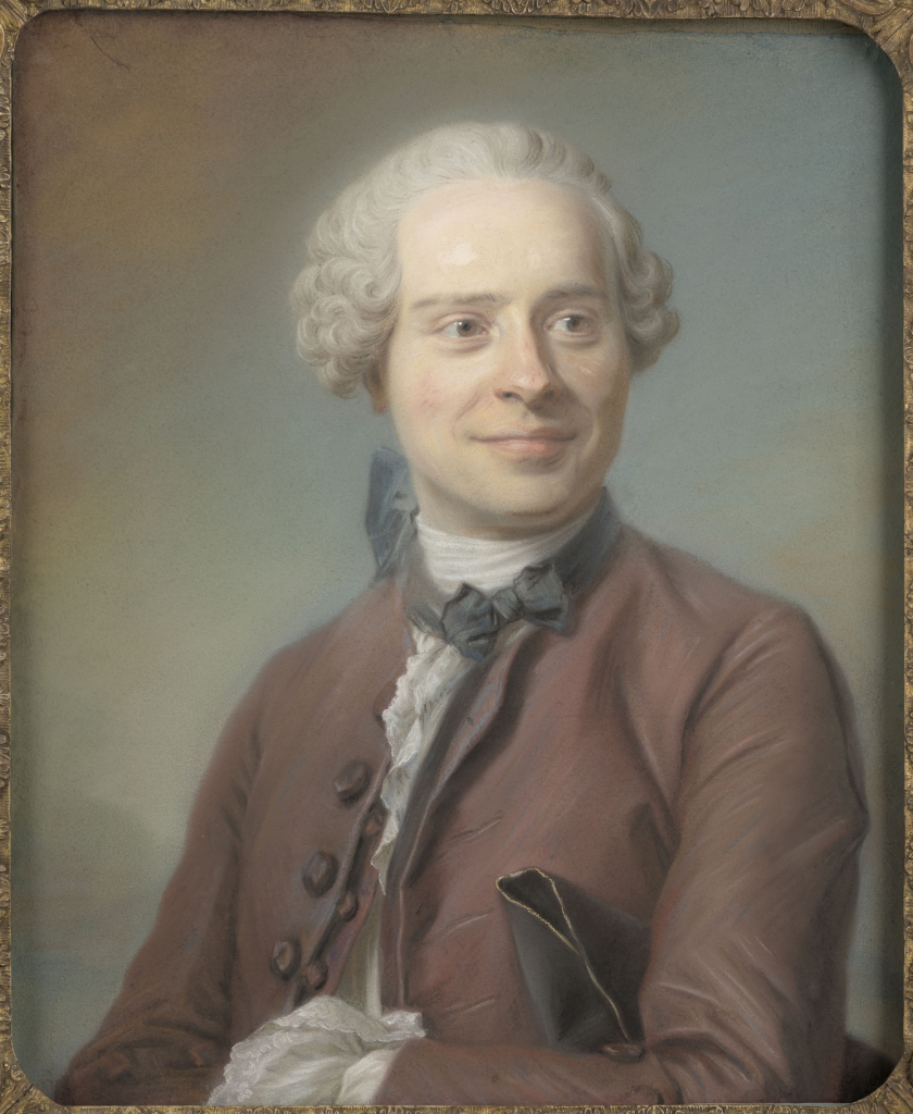 Portrait de d'Alembert, Maurice Quentin La Tour 