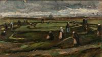 «Raccomodeuses de filets dans les dunes» (détail), 1882, Vincent Van Gogh