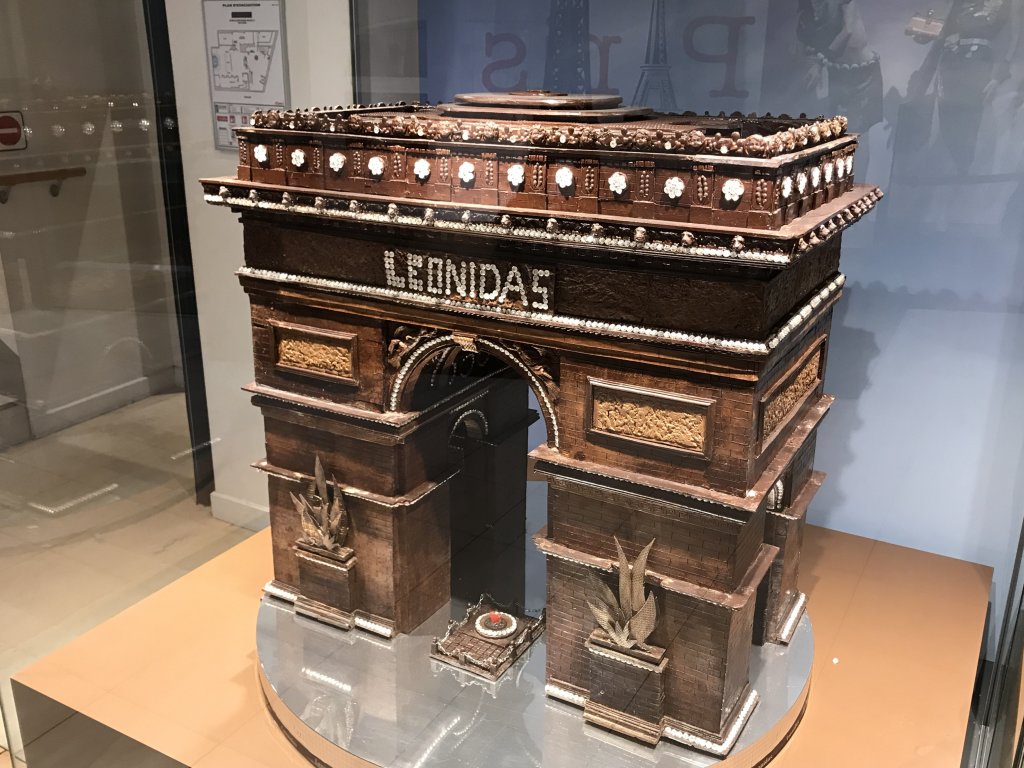 Vue du Musée du Chocolat, Paris