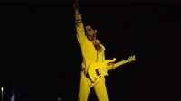 Prince, guitare jaune cloud