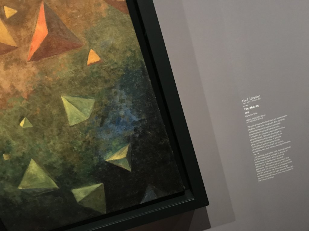 Vue de l'exposition Sérusier, Musée d'Orsay, Paris (16)