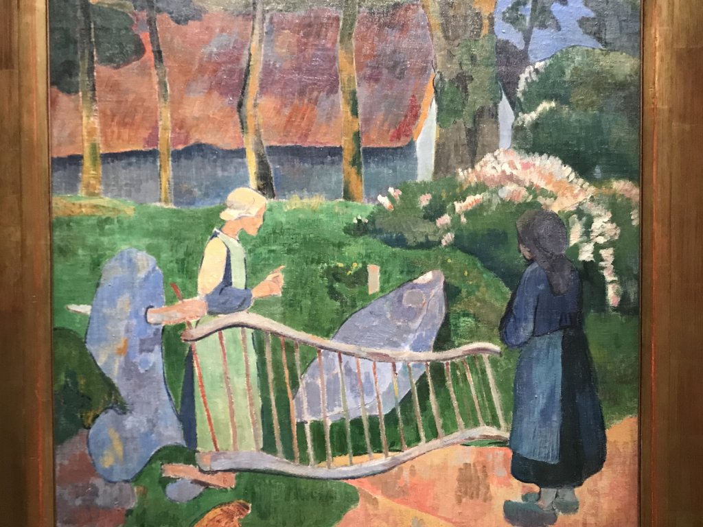 Vue de l'exposition Sérusier, Musée d'Orsay, Paris (62)