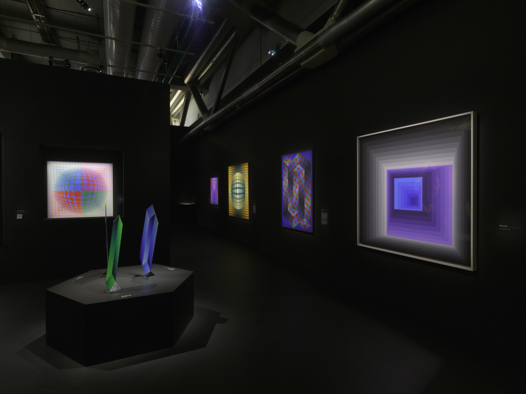 Exposition Vasarely au Centre Pompidou, Paris 
