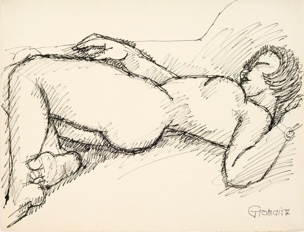 Marcel Gromaire, Nu allongé, vers 1932