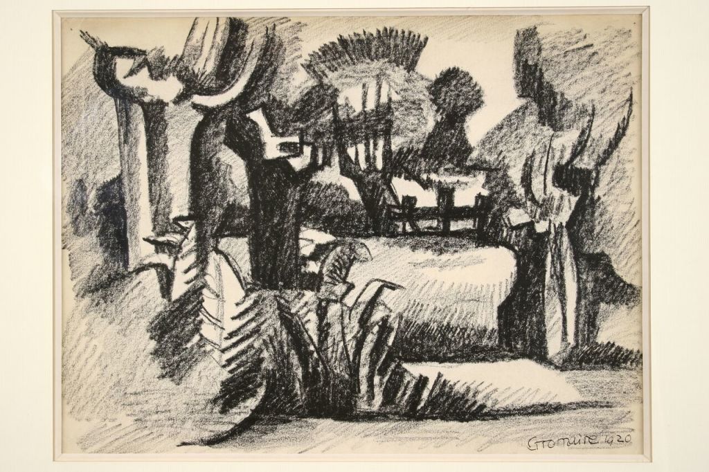 Marcel Gromaire, Paysage, 1920