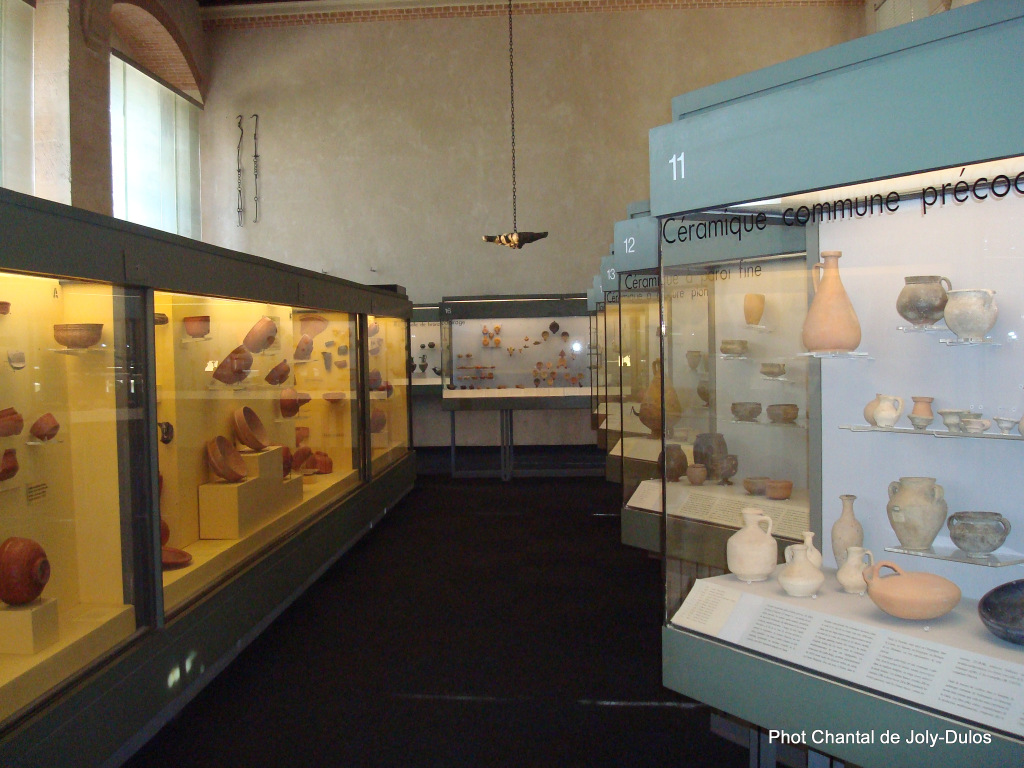 Vue des collections permanentes - Musée national d'archéologie, Saint Germain en Laye (41)