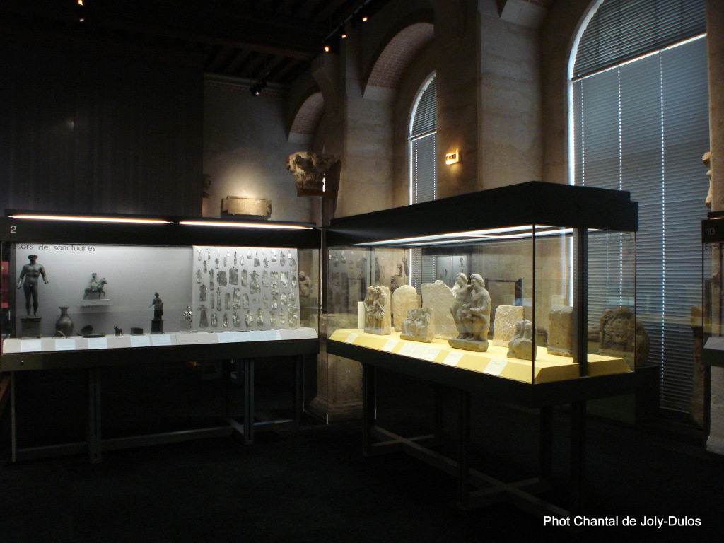 Vue des collections permanentes - Musée national d'archéologie, Saint Germain en Laye (44)