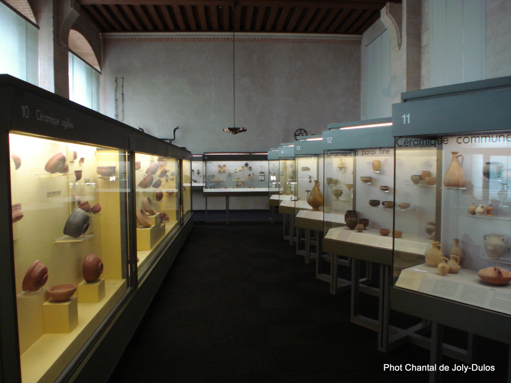 Vue des collections permanentes - Musée national d'archéologie, Saint Germain en Laye (53)