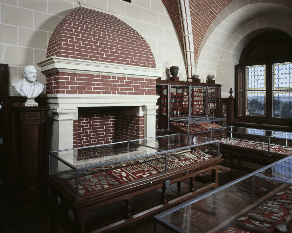 Vue des collections permanentes - Musée national d'archéologie, Saint Germain en Laye (57)