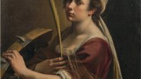 Gentileschi - Autoportrait en Sainte-Catherine