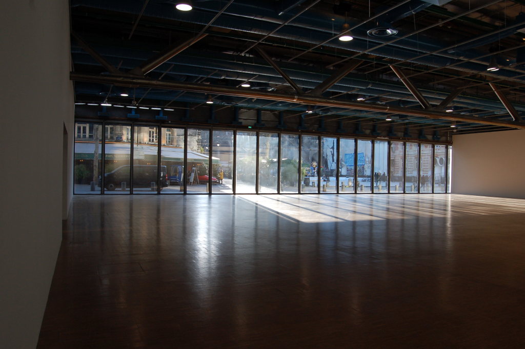 Vue de l'exposition Bernard Frize au Centre Pompidou (20)