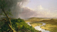 Thomas Cole, View from Mount Holyoke, Northampton, Massachussetts, after a Thunderstorm - The Oxbow, 1838 (c) The Metroploitan Museum of Art, New-York, photo by Juan Trujillo