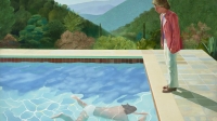 © David HOCKNEY, Portrait of an artist (pool with two figures), 1972, collection privée