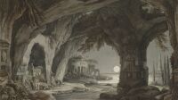 kobell-paysage-ideal-avec-grotte-tombeaux-et-ruines-au-clair-de-lune-vers-1787-1600x0