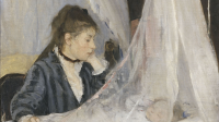 Berthe Morisot (1841-1895) Le berceau 1872 Huile sur toile H. 56 ; L. 46 cm © RMN-Grand Palais (Musée d'Orsay), DR
