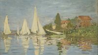 Claude Monet, les Regates à Argenteuil