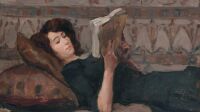Jeune fille lisant sur le divan, 1920 – Isaac Israëls