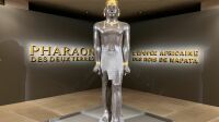 Vue de l'exposition Pharaon des Deux Terres Epopée Africaine au Musée du Louvre Paris (4)