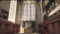 Capture d'écran de la visite virtuelle du château d'Ecouen