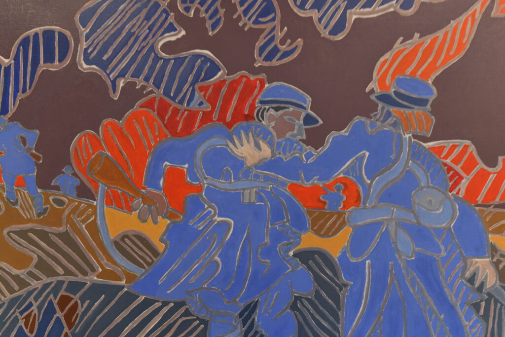 Vue de l'exposition Requiem pour les Barthélemy - Musée de la Grande Guerre de Meaux 