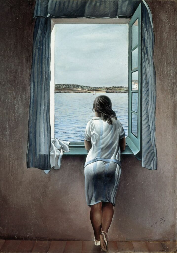 Salvador Dalí, Personnage à la fenêtre, 1925