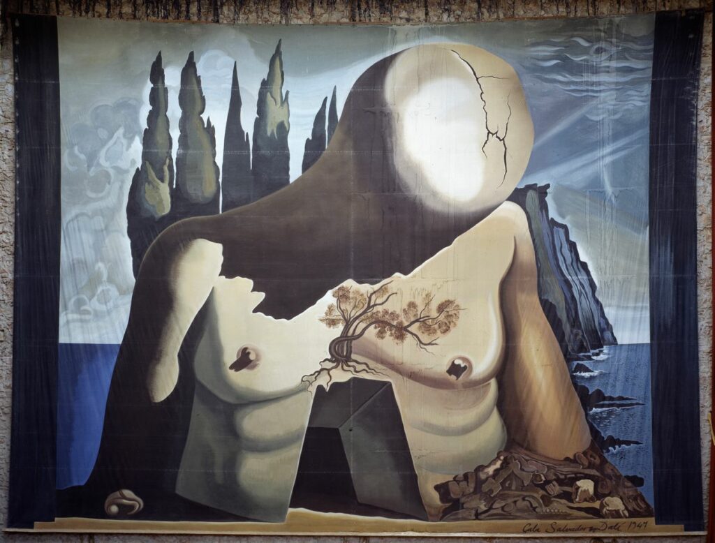 Salvador Dalí, Projet pour Labyrinthe, 1941