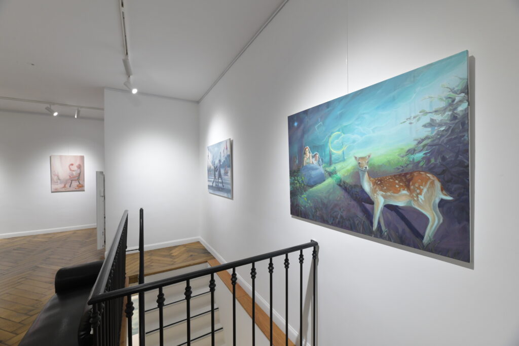 Vue de l'exposition Dragana Marković - Galerie Boris 