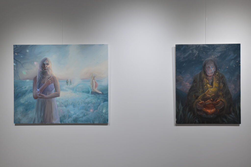Vue de l'exposition Dragana Marković - Galerie Boris 