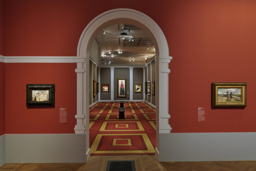Vue de l'exposition - Ilya Répine, Peindre l'âme Russe, Musée du Petit Palais