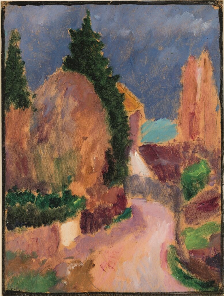 Alexej von Jawlensky, Variations, Le Chemin. Mère de toutes les variations, 1914
