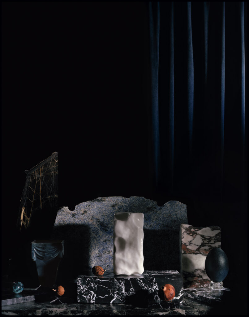 Delphine Balley, Paysage de pierre, sel et ombres, 2020