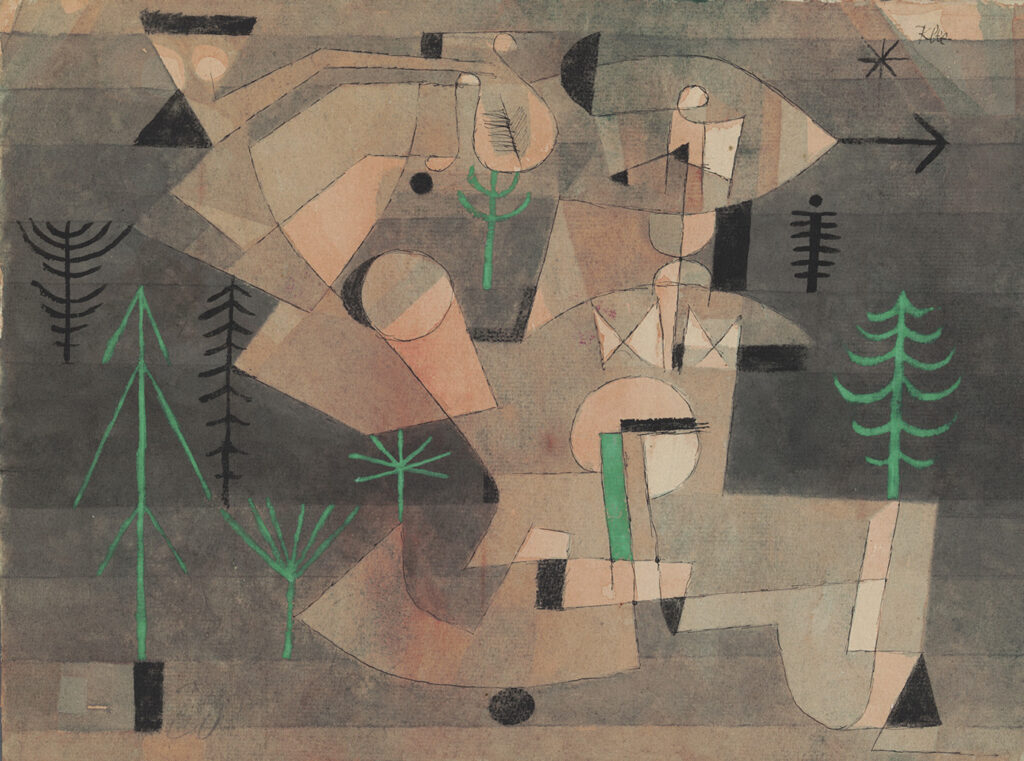 Paul Klee, Garten-Plan (Plan de jardin), 1922