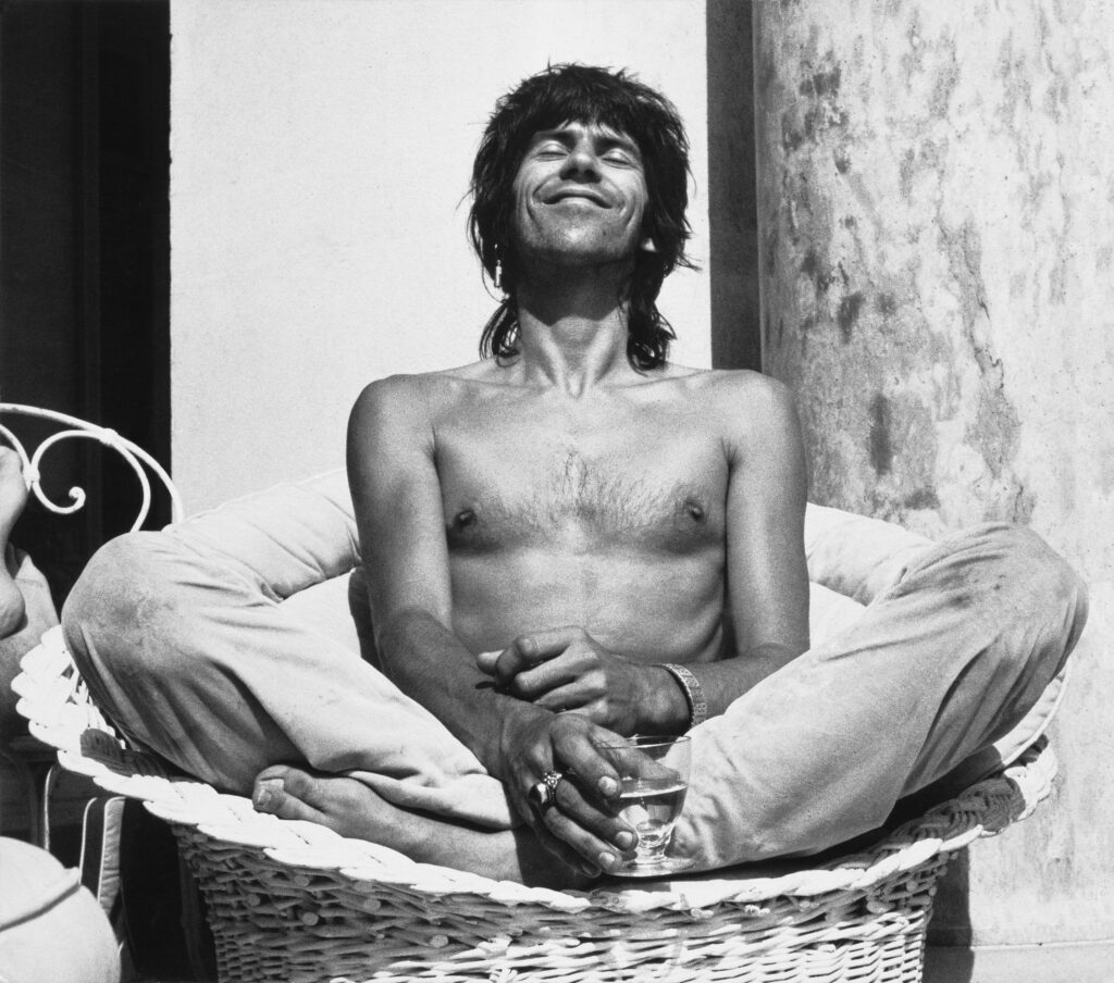 Keith Richards, Villa Nellcote, Villefranche sur Mer, Dominique Tarlé, 1971
