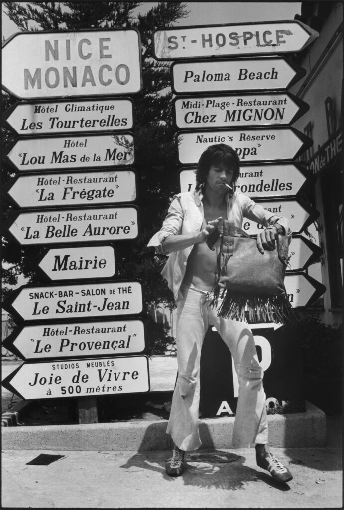 Keith Richards,Saint-Jean-Cap-Ferrat, Dominique Tarlé, 1971