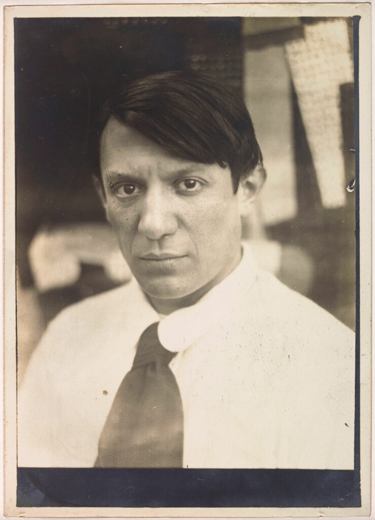 Georges de Zayas, Portrait de Picasso dans l'atelier de la rue Schoelcher, Paris, vers 1915-1916