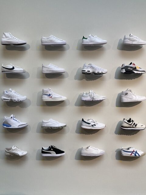 Exposition sneakers au musée de l'Homme