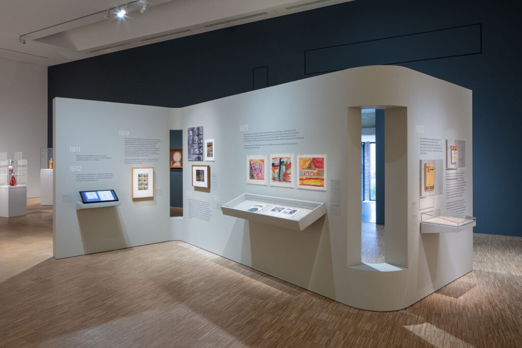 Vue de l'exposition Paul Klee - LAM 