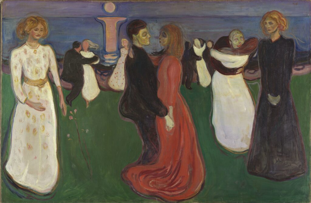 Edvard Munch, La Danse de la Vie [Livets Dans], 1899-1900