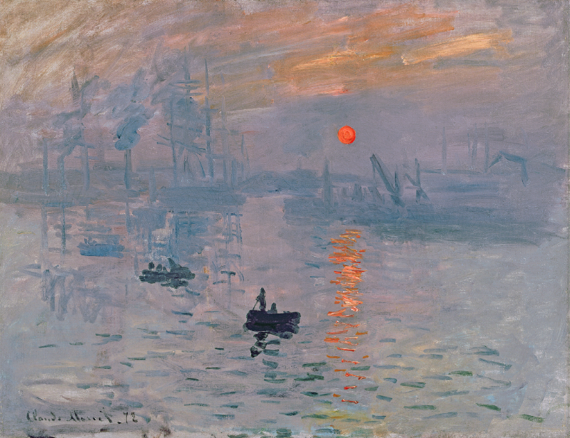 Claude Monet, Impression Soleil Levant, 1840-1926 