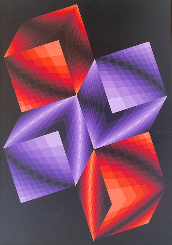 Victor Vasarely, Häz, 1976-1987, Alexis Lartigue Fine Art, BRAFA Art Fair