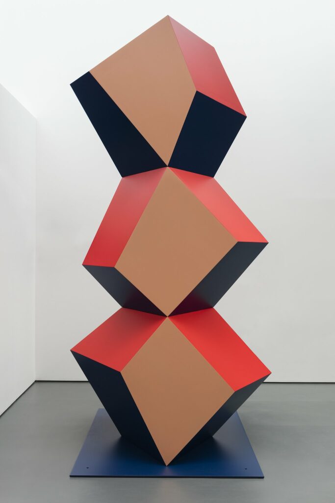 Angela Bulloch, Heavy Metal Stack of Four Red Monster,