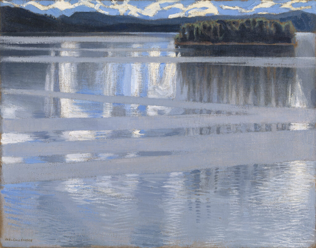 Akseli Gallen-Kallela, Le Lac Keitele, 1905