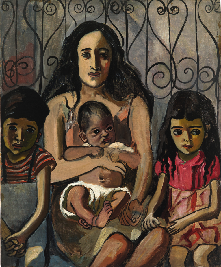 Alice Neel, The Spanish Family, 1943