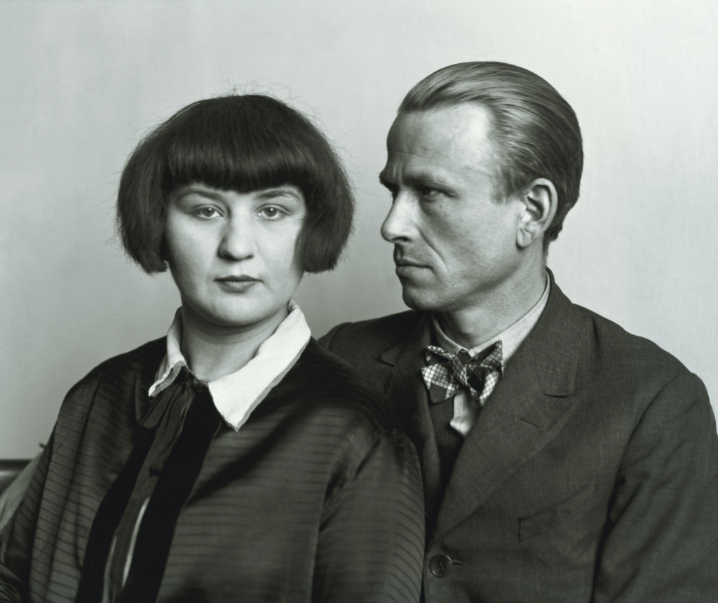 August Sander, Malerehepaar [Couple de peintres] (Martha et Otto Dix), 1925 - 1926