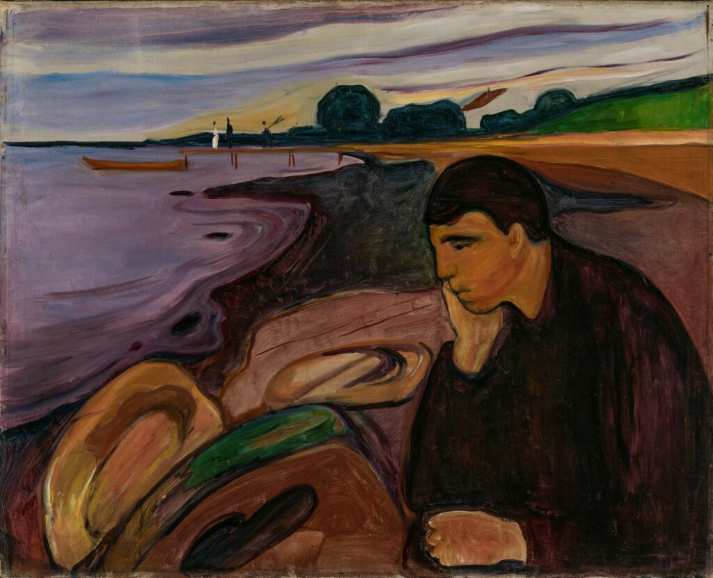 Edvard Munch, Mélancolie, 1894-1896